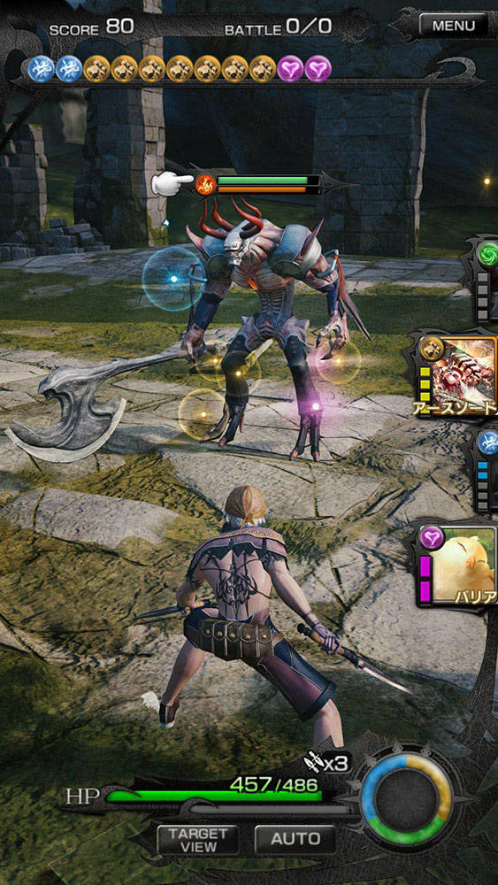 Система боя в Mevius Final Fantasy Система боя в Mevius Final Fantasy